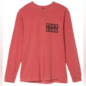 NWT Stussy x Bob Marley Collab Tuff Gong Long Sleeve Shirt Raspberry Medium